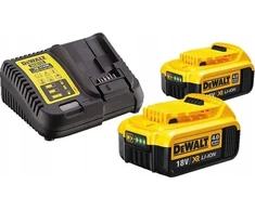 Akumuliatorius DeWalt DCB1104M2-QW; 18 V; 2x4,0 Ah; Li-ion