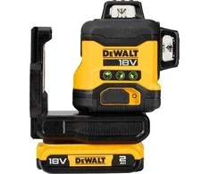 Kryžminis lazerinis nivelyras DeWalt DCLE34031D1-QW; 18 V; 1x2,0 Ah akum.