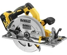 Akumuliatorinis diskinis pjūklas DeWalt DCS572P2-QW; 18 V; 2x5,0 Ah akum.