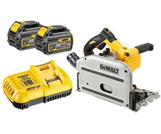 DEWALT FLEXVOLT diskinis pjūklas – GROTUVĖS KIŠTUKAS 54V 2x6.0Ah DCS520T2