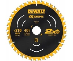 Pjovimo diskas DeWalt DT20433-QZ; 210x30 mm; Z40