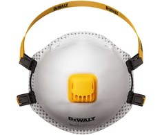 Dewalt maski ochronne su zaworem ffp3, 2 vnt DXIRFFP32