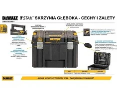 DeWalt Įrankių dėžė TSTAK 2.0