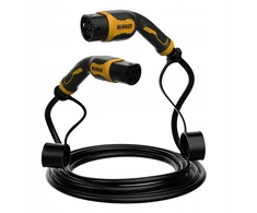 Dewalt kabelis ładujący 22kw typ 2 do typu 2 ev, 5 m (ev200d-32c3p)