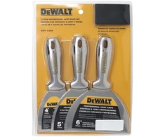 Dewalt 3 glaistytojų (siūlių) mentelių rinkinys iš nerūdijančio plieno (rankena sp (DXTT-3-203)