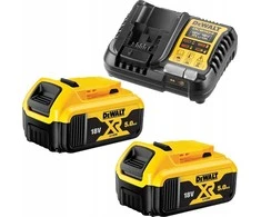 Kroviklis su akumuliatoriais Dewalt DCB1104P2-QW, 12/18 V