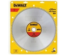 Pjovimo diskas metalui DeWalt; 355x2,31x25,4 mm; Z90; 1,5°