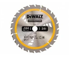 Pjovimo diskas DeWalt DT1951-QZ; 184x20 mm; Z24
