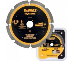 Pjovimo diskas fibrocementui DeWalt DT1473-QZ; 8T; 216x30 mm