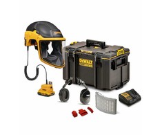 „Dewalt“ apsauginis skydelis/šalmas su oro pūtimo įtaisu, HEPA filtras DXPGH2SB21