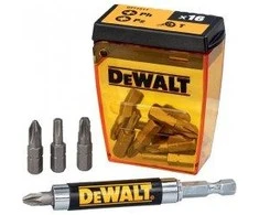 Dewalt Rinkinys sukimo antgalių + UCHWYT 16CZ.