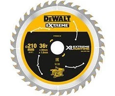 Pjovimo diskas Dewalt 210mm X 30mm 36T, DT99566-QZ