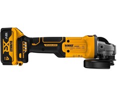 Kampinis šlifuoklis DeWalt DCG407M2T-QW; 125 mm; 18 V; 2x4,0 Ah akum.