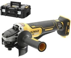 Kampinis šlifuoklis DeWalt DCG406NT-XJ (125 mm) (be akumuliatoriaus ir kroviklio)