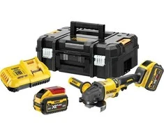 Kampinis šlifuoklis Dewalt DCG418X2-QW; 54 V; 2x9,0 Ah akum.