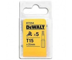 Dewalt Torx 25mm T15 terminalų atsuktuvai - DT7254