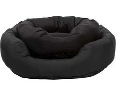 Dexas Paw Love - Hundeseng - Oval (Small) - Sort