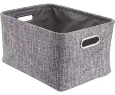 Domoletti STORAGE BOX DOMOLETTI 26X36X20CM GRAY