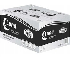 DGA OPTIMA Luna Premium ZZ popierinis rankšluostis, 3 dalių sulankstomas, 2 sluoksnių, celiuliozės, baltas