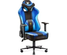 Diablo Chairs Diablo X-Player 2.0 Normal Size Frost - juodas ergonominė kėdė