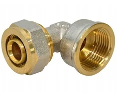 Diamond alkūnė KOL-DZ, PEX-AL-PEX, žalvaris 1"x25 FTN-005.1X25.KOL-D