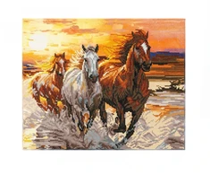 DIAMOND DOTZ Suaugusiems Canva Sunset Gallop (018-DD345007)