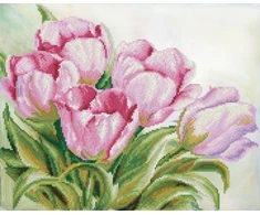 Tulip DIAMOND DOTZ Deimantinis siuvinėjimas Tulpės 58.8x48.6cm DD10051