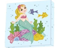 Dante Deimantinė mozaika Little Mermaid, 28x28