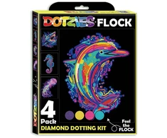DIAMOND DOTZ SUAUGUSIEMS SU NEON SEA LIFE
