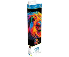 DIAMOND DOTZ Suaugusiesiems flocked neon švytintis pride (018-DD25035)