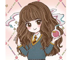 DIAMOND DOTZ Suaugusiesiems HERMIONE GRANGER™ (018-DBX235)