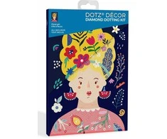 DIAMOND DOTZ SUAUGUSIŲJŲ GĖLIŲ MERGINA