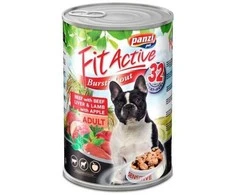 Fit Active Fit_Active KONSERVUOTAS ĖDALAS ŠUNIMS „FITACTIVE ėriena“ 1240 G