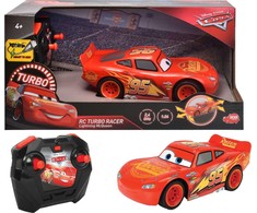 Dickie „Disney Disney Cars Zigzag McQueen Cars Turbo RC nuotolinio valdymo pultas“