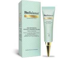 Bio Balance Age Reversing Instant Wrinkle Filler Hydrating Plumping &amp; Smoothing Day &amp; Night Serum For Face &amp; Eyes, 30 ml