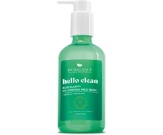 Bio Balance Hello Clean Šviesinantis valomasis ir matinantis veido gelis, 250 ml