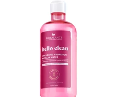 Bio Balance Hyaluronic Hydration drėkinantis ir valomasis micelinis vanduo jautriai odai, 500 ml