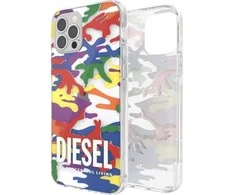 Diesel skaidrus Dėklas Pride Camo AOPApple iPhone 12 12 Pro multikolor colorful 44332