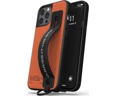 Dėklas Diesel Handstrap Case Utility Twill Apple iPhone 12 Pro Max dįklas telefonui juodos ir oranžinės spalvos 44289