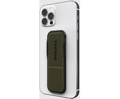 Dėklas DIESEL UNIVERSAL GRIP / STAND Juodas / ARMY Žalias