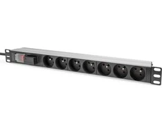 DIGITUS PDU 1U 7xCEE7/5 FR-Ausgnge 230V/16A juodas