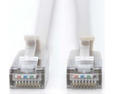 Digitus CAT 6A klasa Ea, F/FTP, skrętka patch, Cu, LSZH, AWG 32/7, ilgis: 2 m, pilka