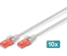 Digitus DIGITUS 10er CAT 6 U / UTP Patchkabel, 0.5m, žaidimas