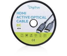 „Digitus Digitus“ hibridinis šviesolaidinis HDMI kabelis AOC, UHD 8K, 60 m