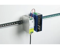 Digitus DIGITUS Pramoninis maitinimo šaltinis 24V DC 5A 120W AC-DC metaliniame korpuse, skirtas montavimui ant DIN bėgelio