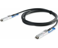 Digitus DIGITUS Kabelis QSFP28 100G DAC 1.0m juodas AWG 30