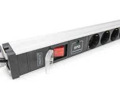 DIGITUS PDU 1HE 12xSchuko 16A Ausgnge 230V/16A juodas