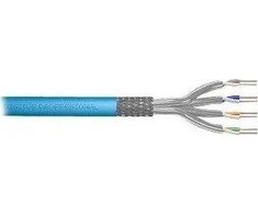Assmann Electronic DIGITUS Montavimo kabelis cat.6A S/FTP Eca kietas laidas AWG 23/1 LSOH 500m mėlynas ritė