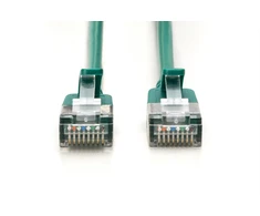 Digitus Kabelis krosowy, Cat.6a, F/FTP, Slim, žalia, 1 m, 10 vnt. (DK-1632-A-010S-G-10)