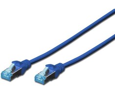 Digitus Krosnių kabelis, SF / UTP, Cat5E, 1m, mėlynas (DK-1532-010 / B)